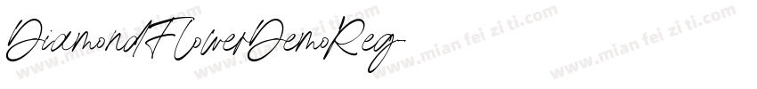 DiamondFlowerDemoReg字体转换