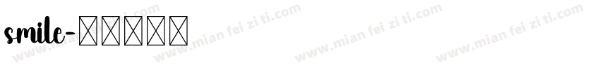 smile字体转换