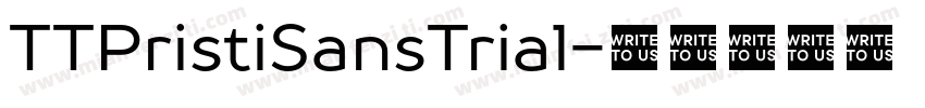 TTPristiSansTrial字体转换 TTPristiSansTrial字体转换