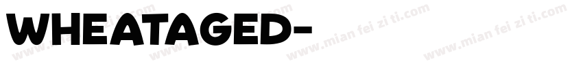 WheatAged字体转换