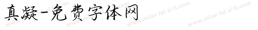 真凝字体转换