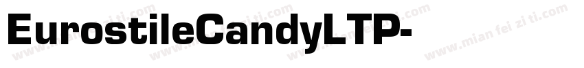 EurostileCandyLTP字体转换