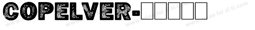 Copelver字体转换