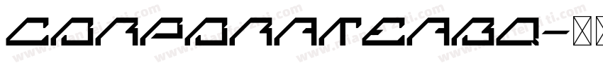 CorporateABQ字体转换