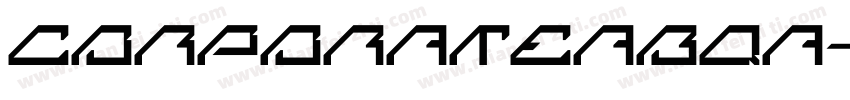 corporateabqa字体转换
