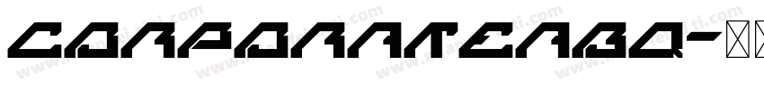CorporateABQ字体转换