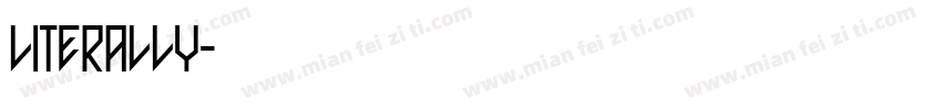 Literally字体转换