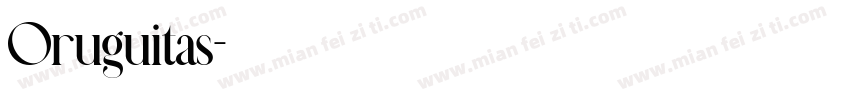 Oruguitas字体转换