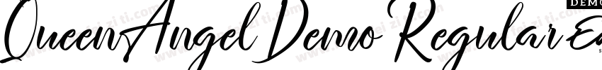 QueenAngelDemoRegular字体转换