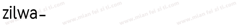 zilwa字体转换