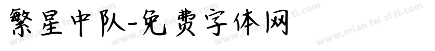 繁星中队字体转换
