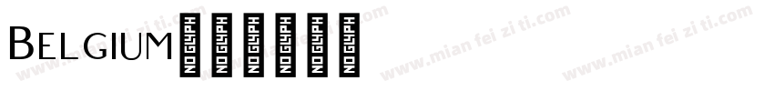 Belgium字体转换