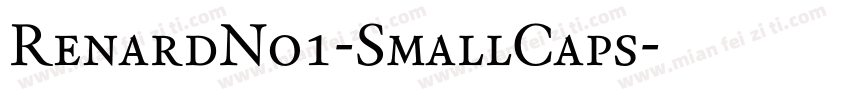 RenardNo1-SmallCaps字体转换