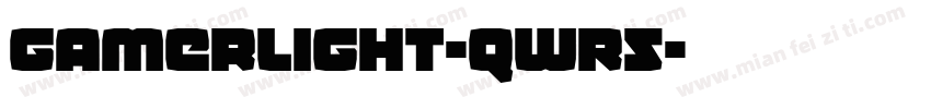 GamerLight-qwR5字体转换