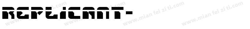 Replicant字体转换