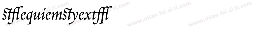 RequiemText字体转换