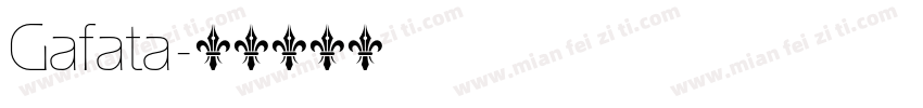 Gafata字体转换