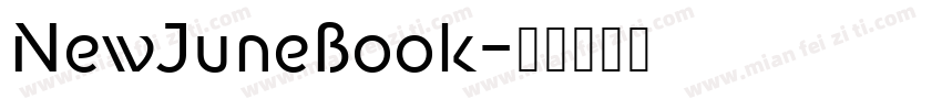 NewJuneBook字体转换