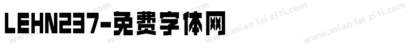 LEHN237字体转换
