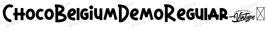 ChocoBelgiumDemoRegular字体转换