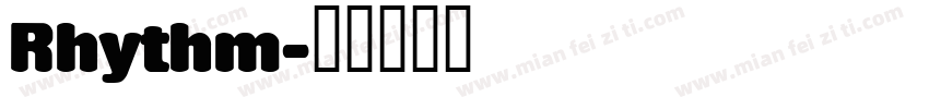 Rhythm字体转换