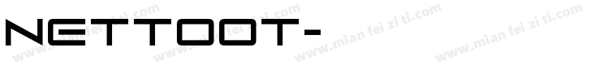 NettoOT字体转换