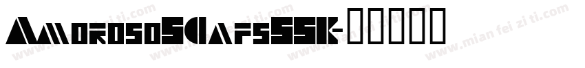 AmorosoSCapsSSK字体转换