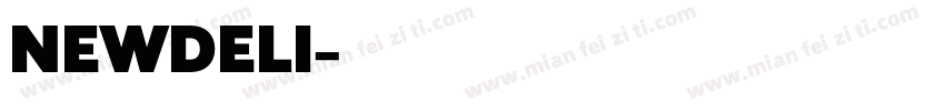 NewDeli字体转换