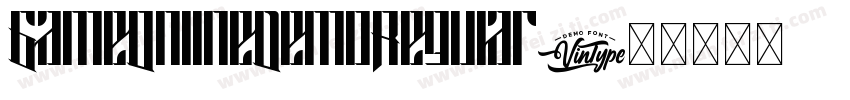 GameOnlineDemoRegular字体转换