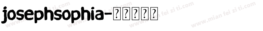josephsophia字体转换