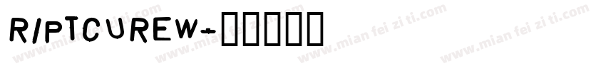riptcurew字体转换