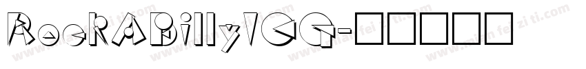 RockABillyICG字体转换