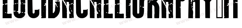LUCIDACALLIGRAPHY-IT字体转换
