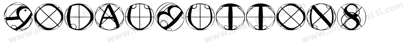 RodauButtons字体转换