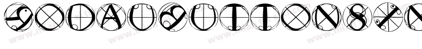 RodauButtonsInverse字体转换