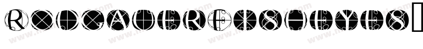 RodgauerFisheyes字体转换