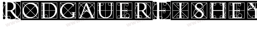 RodgauerFisheyes字体转换
