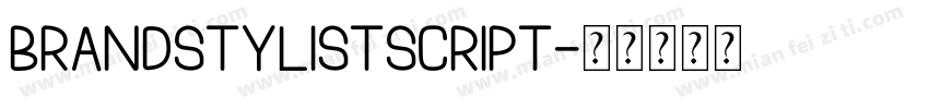 BrandStylistScript字体转换
