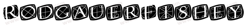 RodgauerFisheyes字体转换