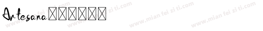 Artesana字体转换