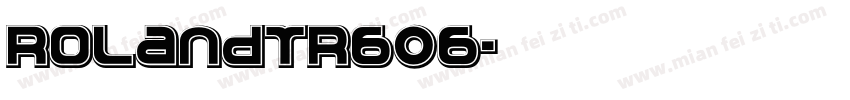 RolandTR606字体转换
