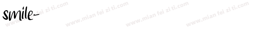 smile字体转换