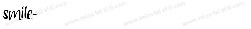 smile字体转换