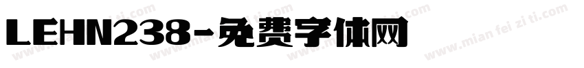 LEHN238字体转换