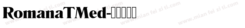 RomanaTMed字体转换