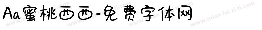 Aa蜜桃西西字体转换