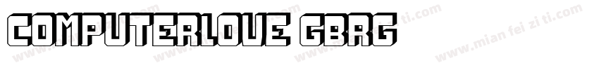 ComputerLove-GBrg字体转换