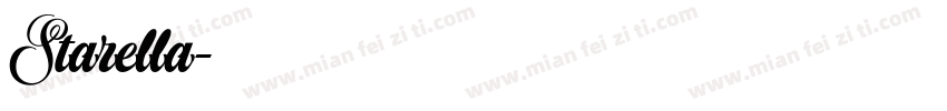 Starella字体转换