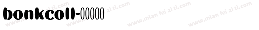 bonkcoll字体转换