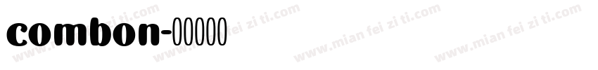 combon字体转换